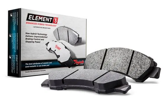 EHT576H – R/M BRAKES Brake Pad, OE Replacement Hybrid Technology Includes Mounting Hardware